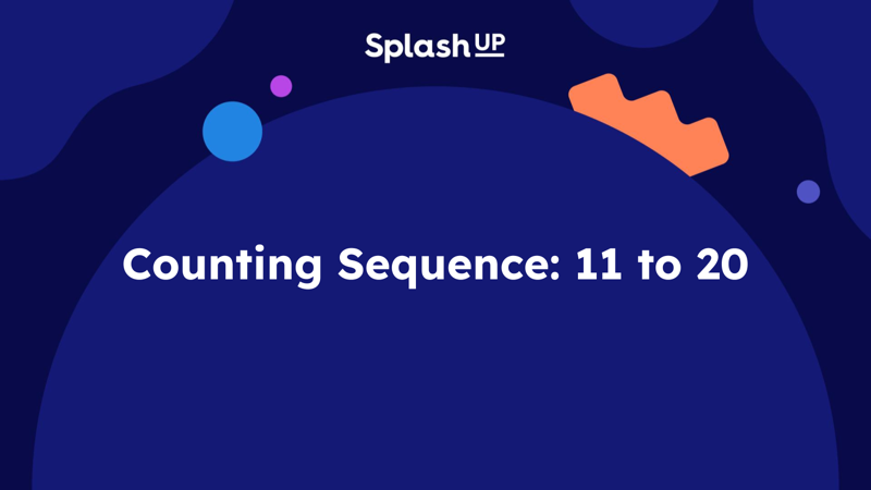 Number Sequence Math Lesson Plan for Pre-K: Counting Sequence 11 to 20
