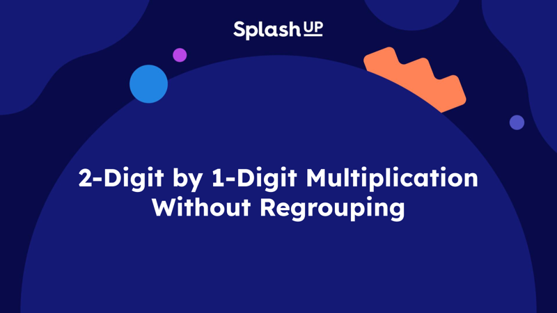 Multiply 2-Digit By 1-Digit Numbers Math Lesson Plan for 4: 2-Digit by 1-Digit Multiplication without Regrouping