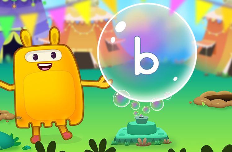 Letter B game for Pre-K: Can You Find the Lowercase Letter b?