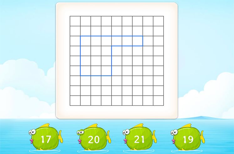Perimeter game for 3: Identifying the Perimeter with Unit Squares