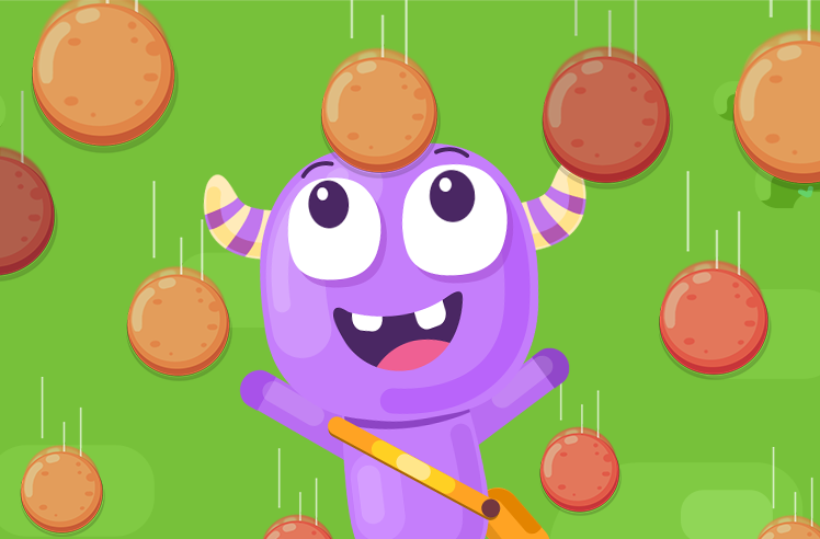 Toys game for 2: Monster Hungry Monsters