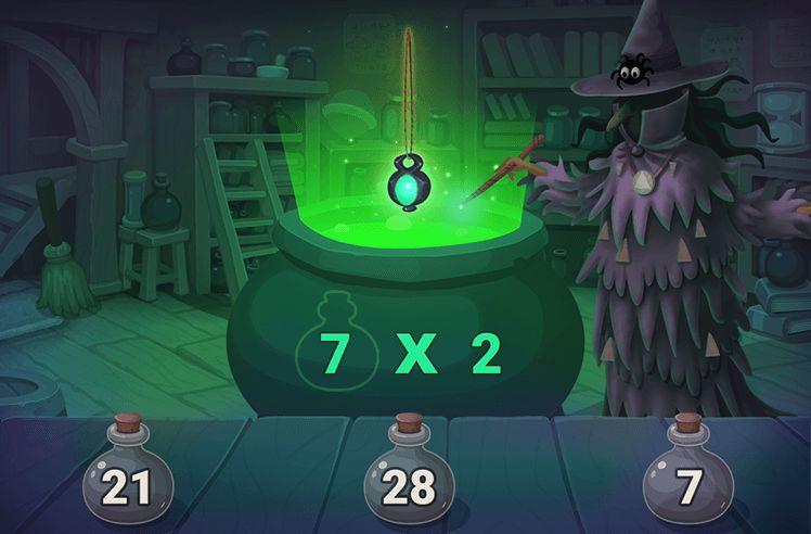Multiplication By 7 game for 3: Multiplying Facts of 7