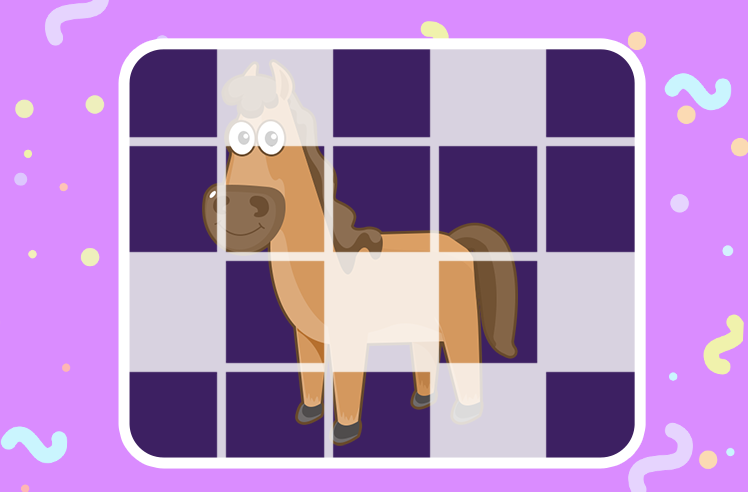 Animals game for Pre-K: Colorful Adventure with Horses