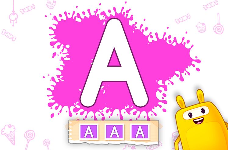 Letter A game for Pre-K: Learning the Letters Big A