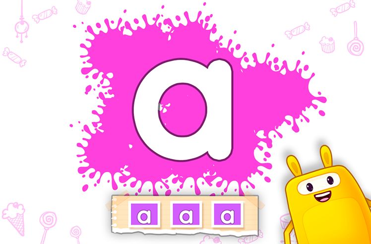 Letter A game for Pre-K: Learning the Letters Small a