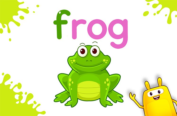 Letter F game for R: Practice the Letters Small f